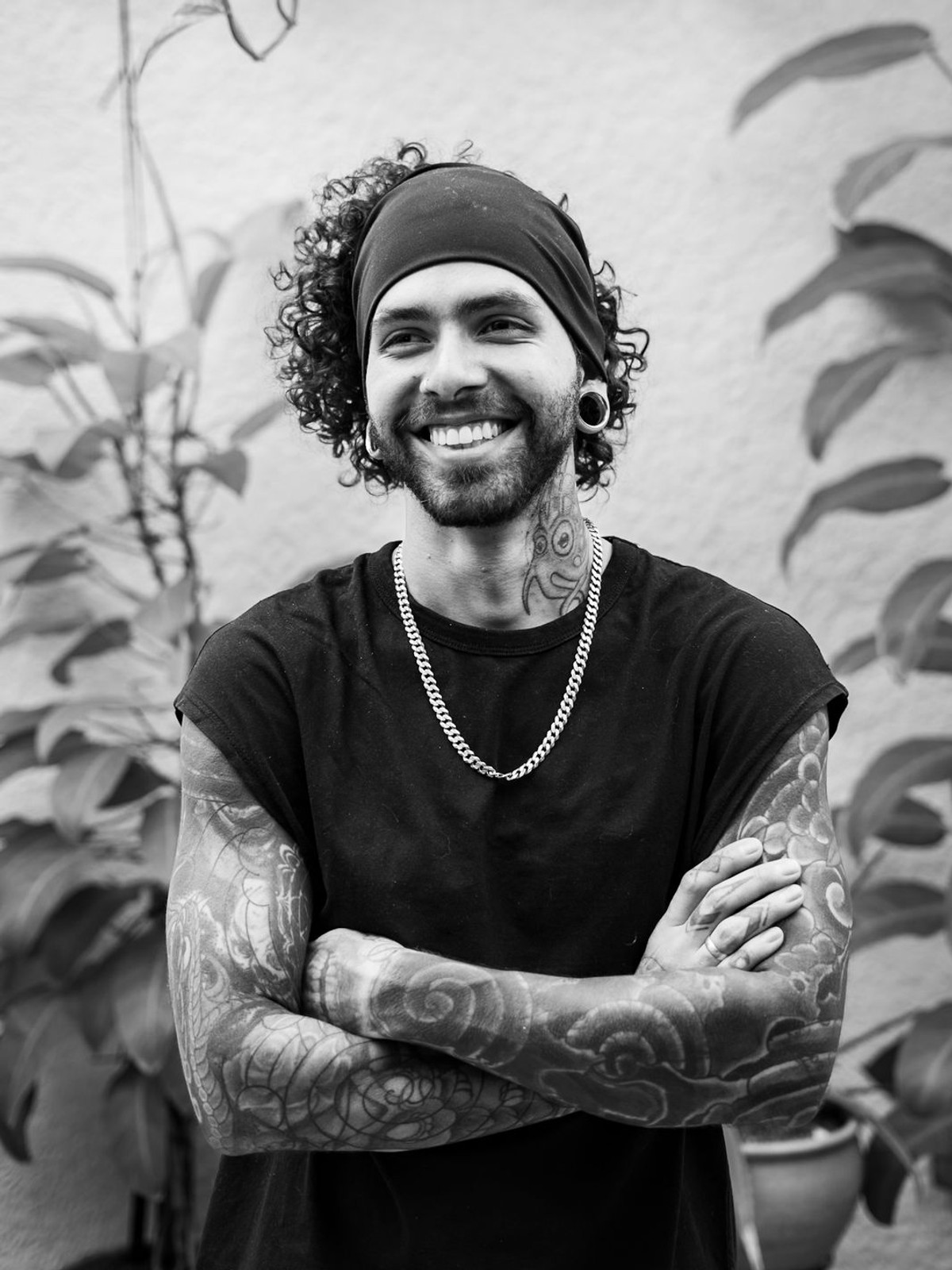 Juan Villa, tatuador en Medellín